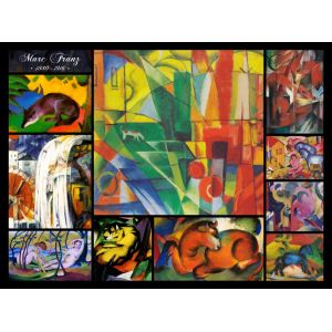 Grafika Puzzle Franz Marc - Collage