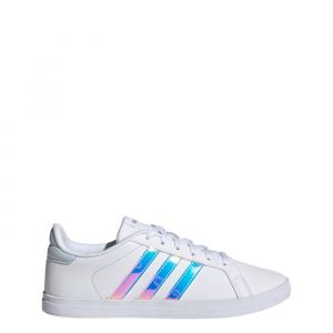 Adidas COURTPOINT, Chaussures de Tennis Femme, FTWBLA/IRIDES/AZUHAL, 38 2/3 EU