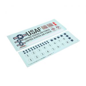 E-flite Decal Set: F-16 Thunderbird 70mm EDF