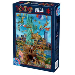 Dtoys Puzzle Cartoon Collection - New York