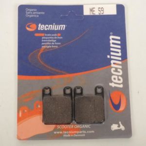 Tecnium Plaquette de frein Scooter Peugeot 50 Elystar - Etrier Ajp 2008-2013 AV/AR Neuf