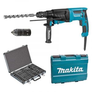 Image de Makita Perfo-burineur SDS+ 800 W - 1 Coffret de transport synthétique - HR2630TX12