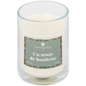 Atmosphera Bougie parfumée avec bijou Mily fruits exotiques 220g createur d'interieur