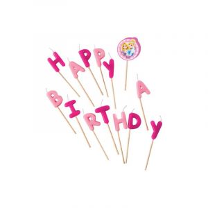 Procos Bougies Happy Birthday Disney Princesses Taille Unique