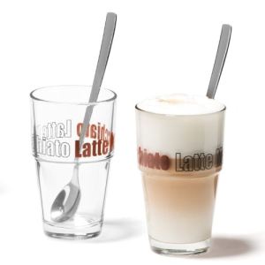 Leonardo 2 gobelets Solo LM avec 2 cuillères