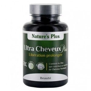 Image de Nature's Plus Ultra Cheveux Plus avec MSM LP - 60 comprimés