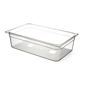 Hendi Bac Gastronorme en Tritan-Plastique gn 1/1 - 9 l - h 65 mm - Transparent