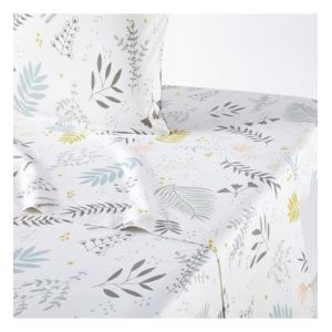 Image de Drap plat percale de coton, Suzanne Blanc