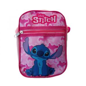 Sacoche Bandouli&egrave;re Stitch Disney - Rose