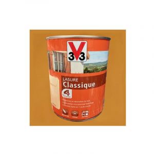 V33 Lasure Classique 4 ans Chene naturel 1L