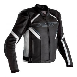 RST Veste Cuir Sabre Airbag XS White