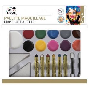 Ptit Clown Grande Palette De Maquillage Multicolore