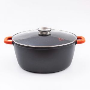 LAGUIOLE CUISSON - Faitout noir 40cm rev&ecirc;tement c&eacute;ramique - "RobuCook"