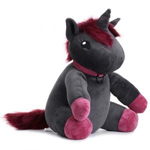 Figurine en peluche Unicorn de Corimori - Ruby La Licorne Punk - Peluche XL - pour Unisexe - noir