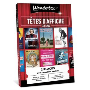 Wonderbox Têtes D'affiche À Paris - Spectacle En Duo