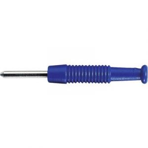 SKS Hirschmann Fiche banane mâle Ø 2 mm MST 3 973509102 bleu 1 pc(s)