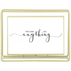 Hama Cadre photo pour portrait Boston, or, 10 x 15 cm (69944)