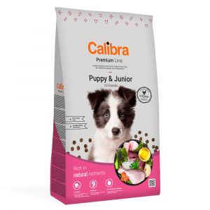 Croquettes pour chien CALIBRA DOG premium chiot&junior 12kg