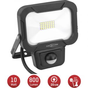 Image de Ansmann WFL800S LED 10W/800lm Projecteur avec d&eacute;tecteur de mvt