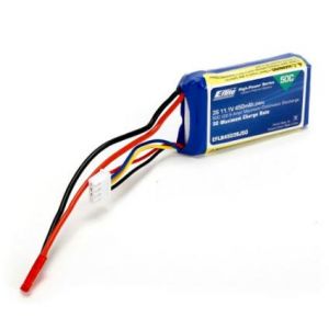 E-flite LiPo Pack 450 mAh 3S 11,1V 50C (JST + XH)