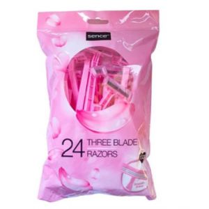 Sence Beauty 24 Three Blade Razors