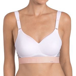 Image de Triumph Triaction by - Women´s Triaction Hybrid Lite P - Soutien-gorge de sport taille 70 - Cup: D, gris/blanc