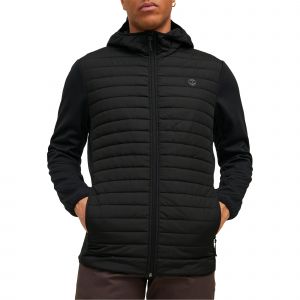 Jack & Jones JACK&JONES JJEMULTI Quilted Jacket Noos, Black/Detail:Set-in Sleeves, M Homme
