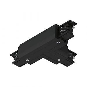 Paulmann Prorail3 T-Connector Droit Max. 3.680W 230V Noir m&eacute;tal noir, plastique