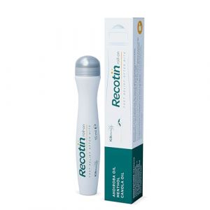 Recotin Roll-On Piqûres Moustiques 15ml | 100% Ingrédients Naturels | Apaisant Anti-Démangeaisons pour Corps | Adapté à Toute la Famille