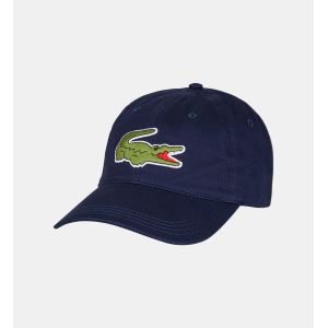 Image de Lacoste Casquette Big Crocodile coton Bleu