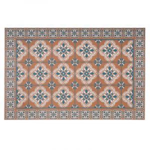 Atmosphera Set de Table en Vinyle Motif Mosaïque Ocre 45 x 30 cm