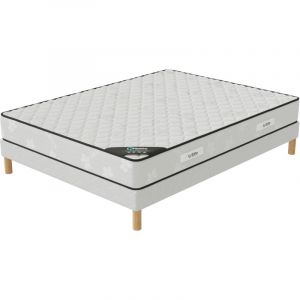 Elite Mattress - Medicaltex |Ensemble 140x190 Sommier + Matelas Hauteur 20cm