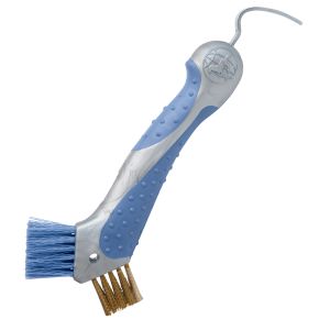 Cure-pied pour cheval avec brosse Imperial Riding Scraper