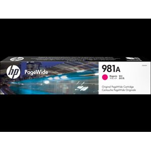 Image de HP J3M69A - Toner n°981A magenta 6000 pages