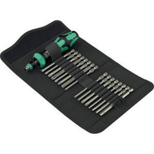 Wera 05051530001 Kraftform Kompakt 60 RA-R 1, 17 pièces