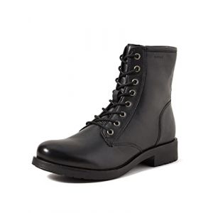 Geox Femme D Rawelle A Bottines, Black, 35 EU