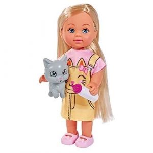 Simba Toys Mannequin de dressing - Evi Love Kitty - Rose et Bleu - 3 ans - Fille