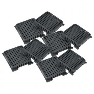 Vhbw 8x Filtres compatible avec Liebherr CNc 5724-22A, CNd 5023-20A, CNc 5703-22A, CNd 5203-20A, CNd 5203-22A r&eacute;frig&eacute;rateur - Filtre &agrave; charbon actif