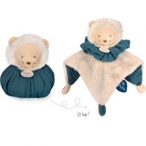 Image de Doudou et Compagnie Doudou boule lion 25 cm