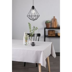 Image de Venilia Nappe coton enduit osaka taupe carr&eacute;e