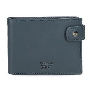 Reebok Portefeuille horizontal Switch avec fermeture ? clic marine