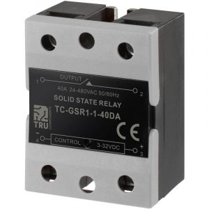 Tru Components Relais &agrave; semi-conducteurs TC-GSR-1-40DA 40 a Tension de contact (max.): 480 v/ac commutation courant con