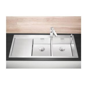 Image de Blanco Claron 8 S-IF Steelart Inox Steelart cuve à droite