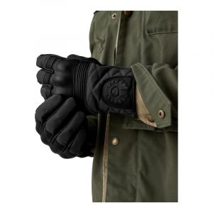 Belstaff Gants Hampstead Wax Noir - Taille S