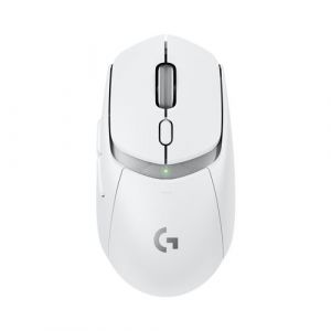 Logitech sans fil G309 LIGHTSPEED, légère, switch hybrides LIGHTFORCE, capteur HERO 25K - Blanche