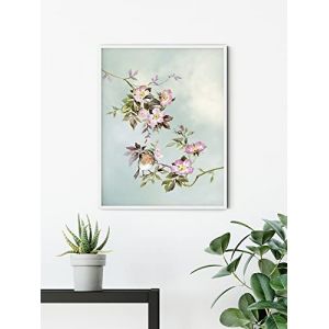 Komar Affiche d'art Salutations du Matin - Taille: 30 x 40 cm - coloré