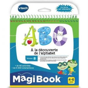Vtech Livre Interactif Magibook ABC a La Décou e De L Alphabet