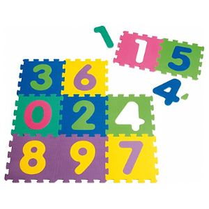 Image de Playshoes Tapis puzzle 10 pièces