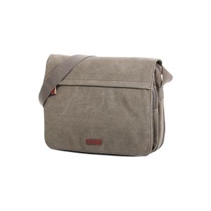 Katana Sac bandouli&egrave;re Besace Toile Garni Cuir 6565 - A4
