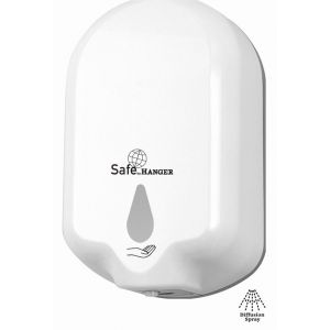 Distributeur pour solution hydroalcoolique infrarouge mural - SAFE BY HANGER - SF1802101P00